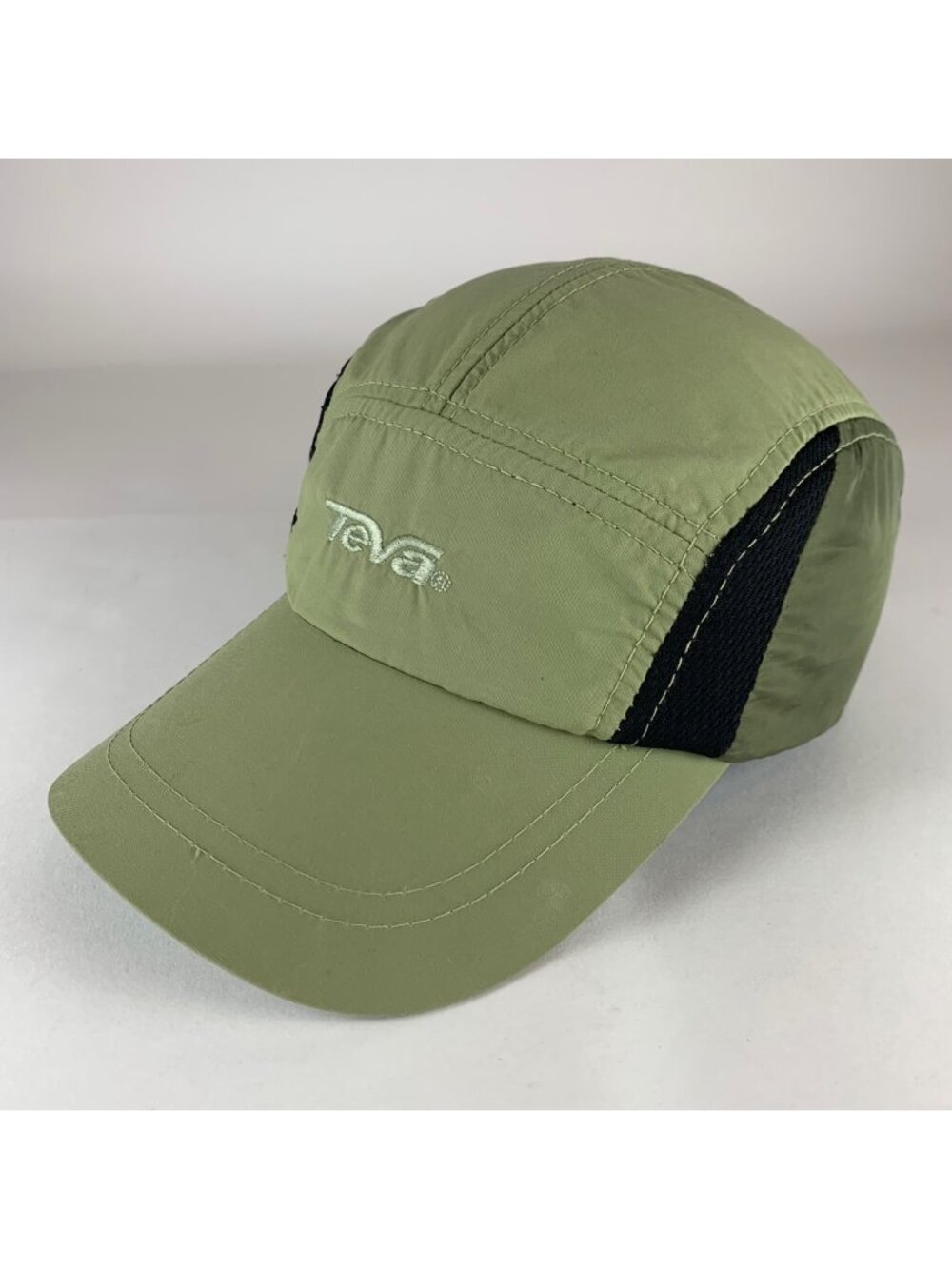 Teva Unisex Green 5-Panel Strapback Hat